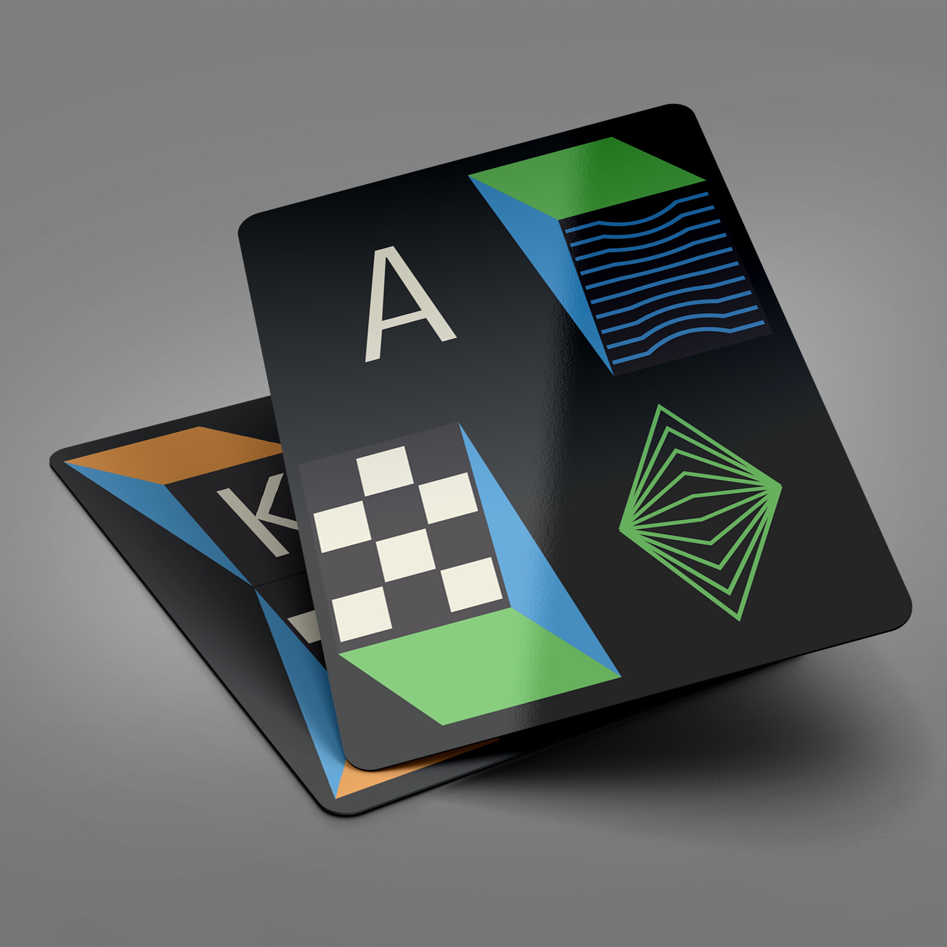 Victor Vasarely Playing Cards